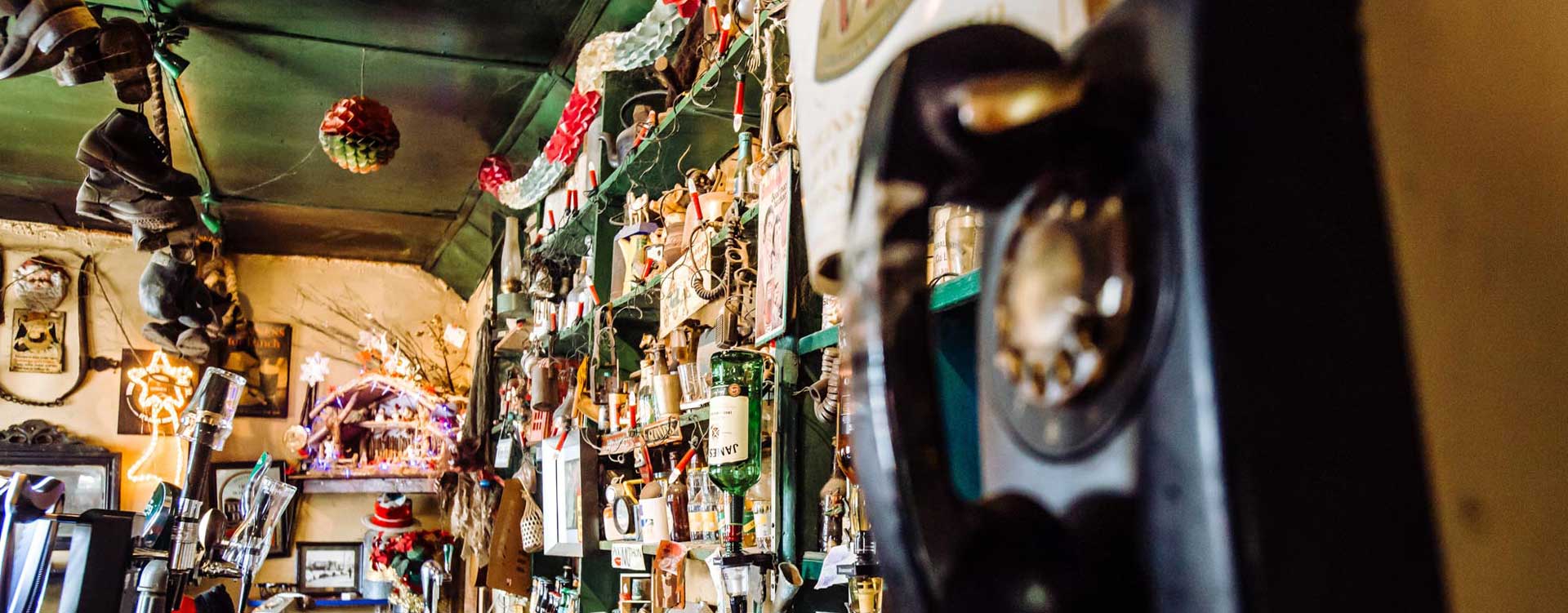 The front of The Shanty Bar in Ballyfinnane